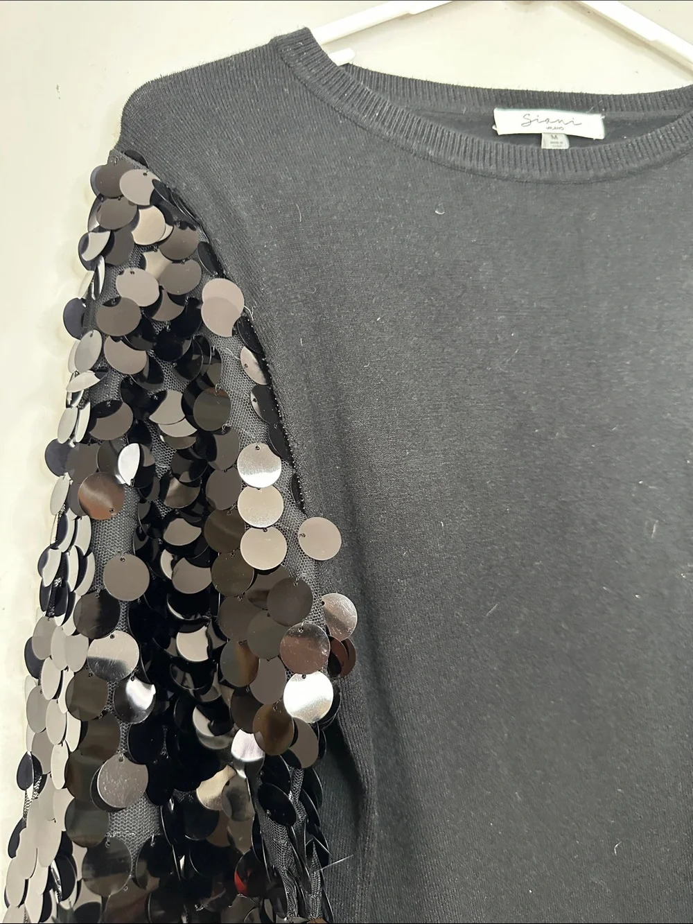 Siani Milano black knit